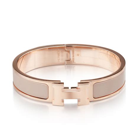 hermes armband marron glace|Clic H bracelet .